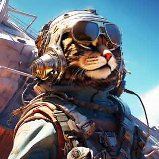 Urmah Cheetah, Fighter Pilots, 8 NFTs, #01